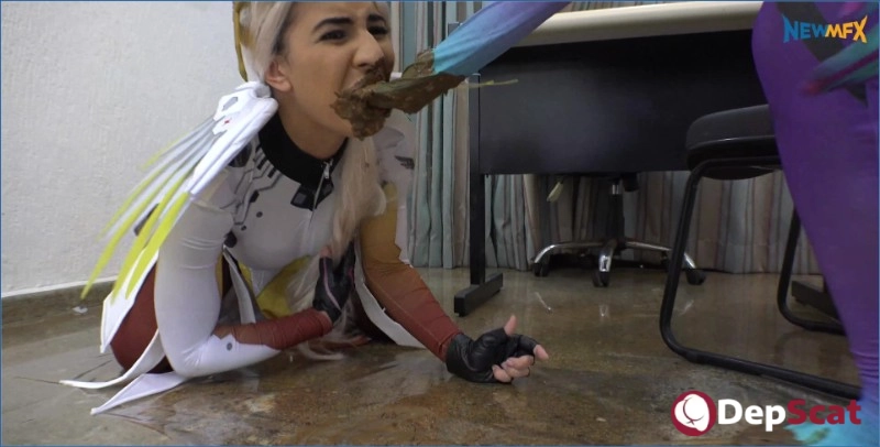 Sombra Dominates Mercy in Overwatch Special Featuring Nicole and Saori Kido in UltraHD 4K