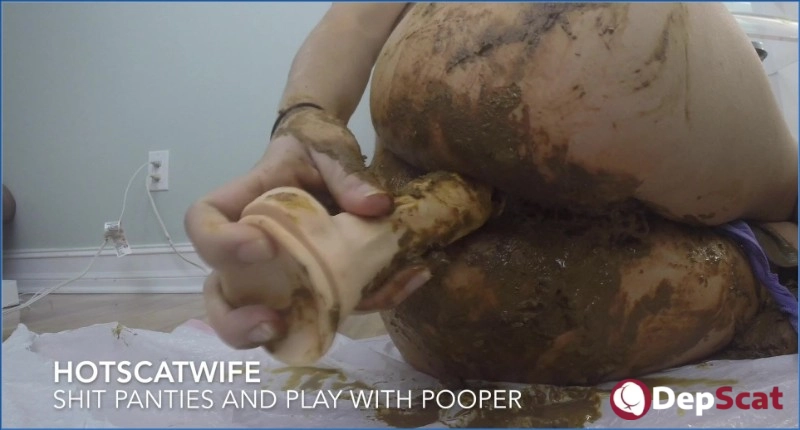 Intense Scat Play and Pissing with HotScatWife in FullHD