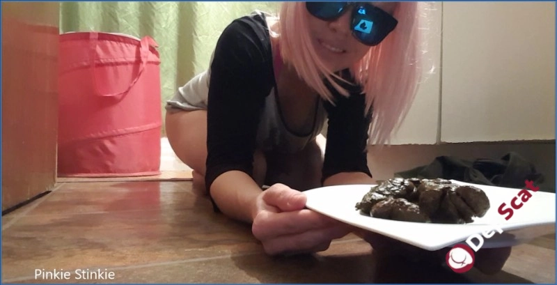 Download Hard Shit Served: Pinkie Stinkie in Fit, Fake Tits Scat Video. Quality from DepScat