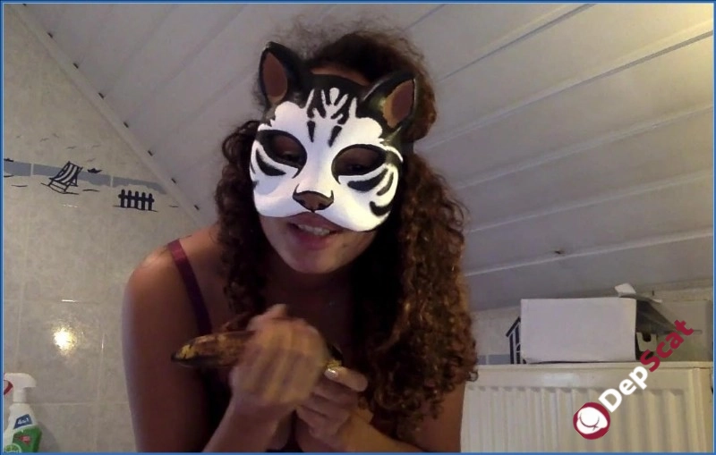 Download Belgium Exclusive: KinkyCat's Intense Shit in Plate and Bowl Scene in HD from DepScat