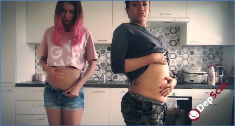 Intimate Lesbian Peeing and Smearing in FullHD 1080p with Sarah and Angie