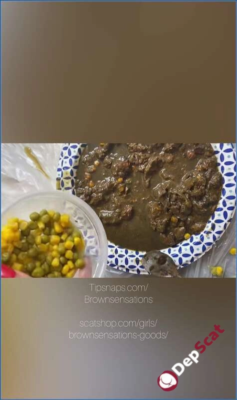 Download Smearing My Dinner - Fetish Video - FullHD 1080p Quality from DepScat