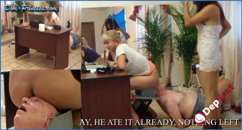 Femdom Princess Scat and Smothering Action in HD 720p
