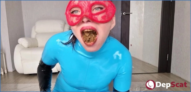 Latex Scat Fetish with 11 Loads of Kaviar - FullHD 1080p