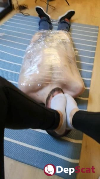 Lithuanian Mistress in Femdom Domination Video - Toilet Slavery in SD