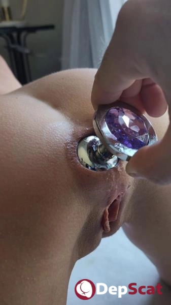 LilButtLex Scat Fetish with Dog Dildo Toy in UltraHD 2K