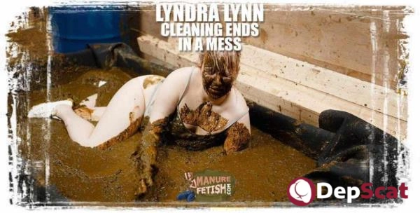 Lyndra Lynn in a Wild Slurry Bath, HD 720p