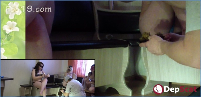Download Milana Smelly's CBT and Smearing Scat Domination by 3 Mistresses FullHD 1080p from DepScat