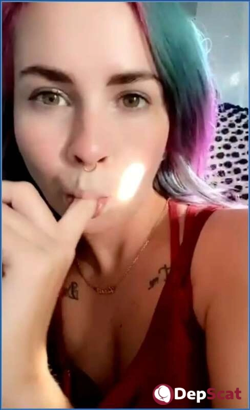 LilbuttLex, SluttyLittleLex - Tasting My Ass - Scat, Femdom - SD