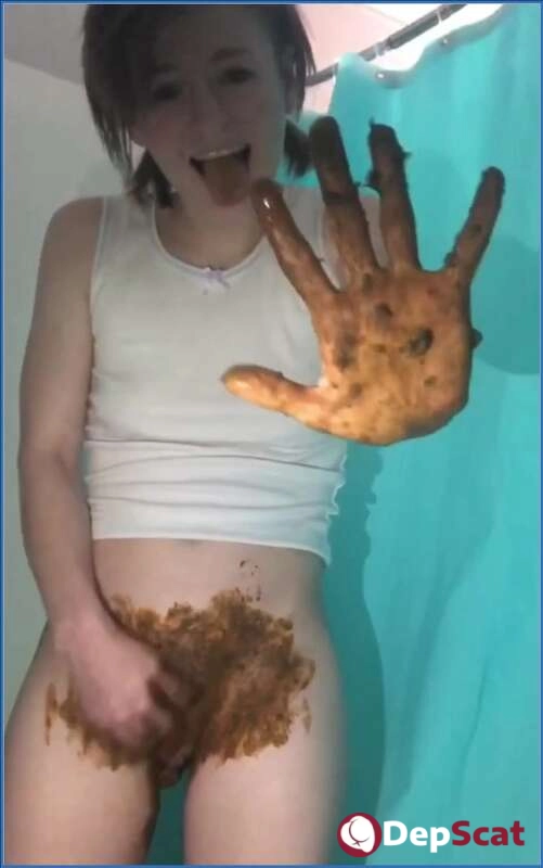 Download Lilly's Scat Panties Masturbation show SD DepScat.com