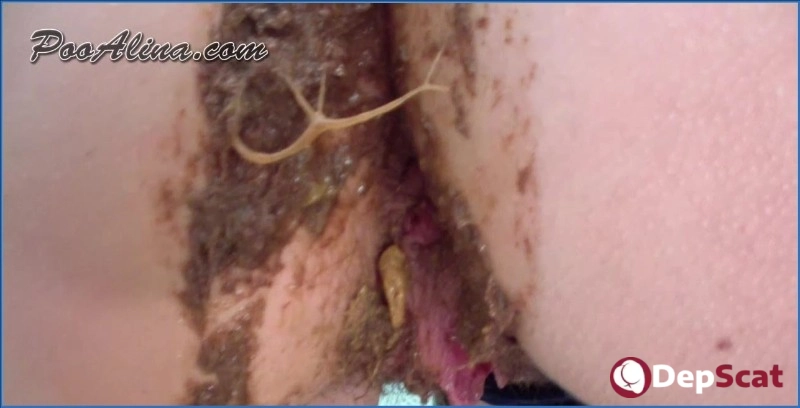 Download Scat PooAlina and Stupid Slaves: Alina pooping and farting in jeans after fish with beer DepScat.com