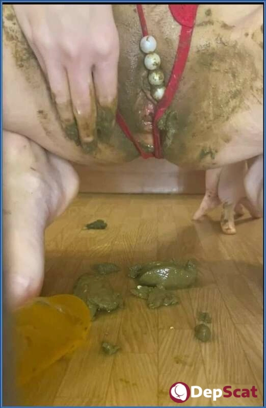 Download Veronika, little_nika18- Pooping Shit Double Penetration, Panties in the Ass, Smear- Scat, Shit Eating- SD DepScat.com