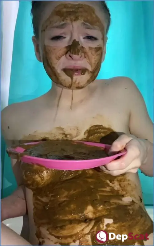 Lilly and Sexandcandy18 Dominate in Scat and Toilet Slave Fun 2K