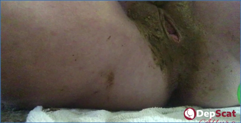 Pregnant Allura's Dirty Play with Toy and Bottle- Scat XXX- FullHD 1080p| DepScat