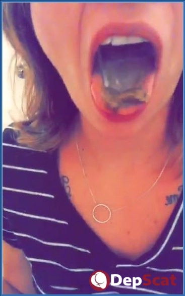 Download LilbuttLex, SluttyLittleLex- Licking My Anal Beads Clean- Deep Scat- SD DepScat.com