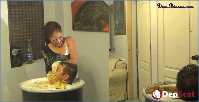 Download Perla's Face Slapping and Scat Mayhem - Hardcore FullHD from DepScat
