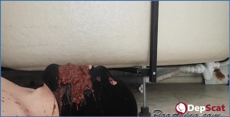 Alina's Toilet Slave Gets a Faceful of Diarrhea - 720p Scat