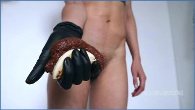Ella Dearest in Steaming Potato Cake: Scat & Femdom Delight HD 720p